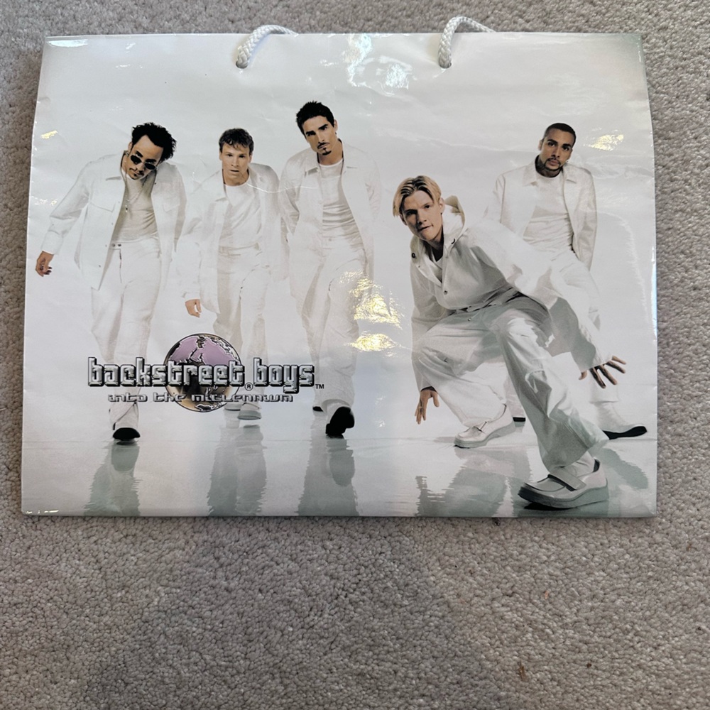 Backstreet Boys 2001 Into the Millennium Gift Bag